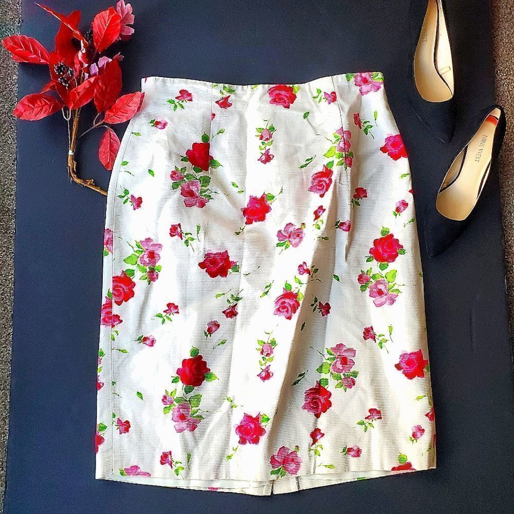 Vintage Amanda Smith Floral Skirt